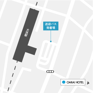 送迎バスについてのマップ