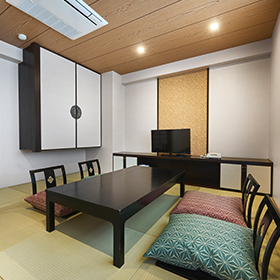 スタイリッシュツインルームの内観