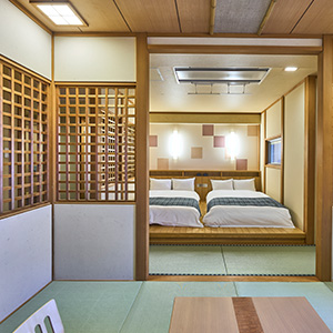 プレミアムルームジャパニーズの内観