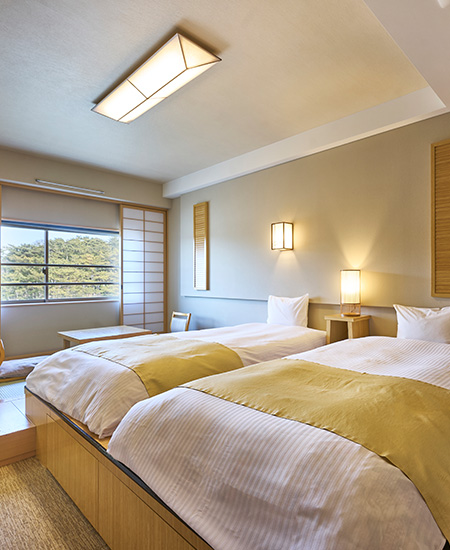 スタイリッシュツインルームの画像