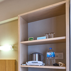 スタイリッシュツインルームの内観