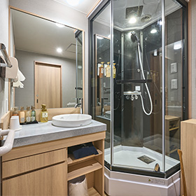 スタイリッシュツインルームの内観