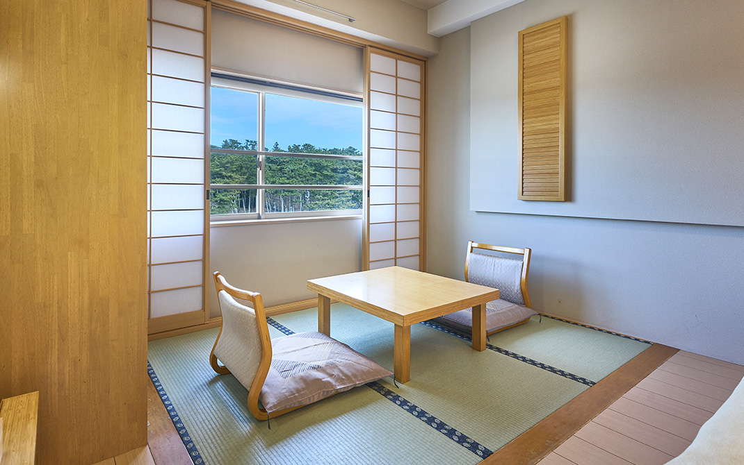 スタイリッシュツインルームの景観紹介画像