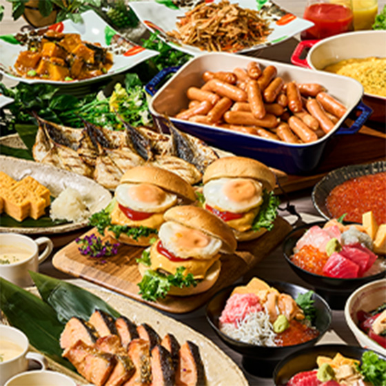 朝食バイキングのイメージ