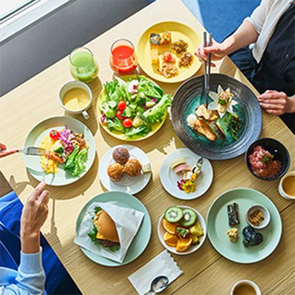 朝食バイキングのイメージ