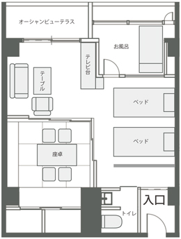 朝日の見取り図