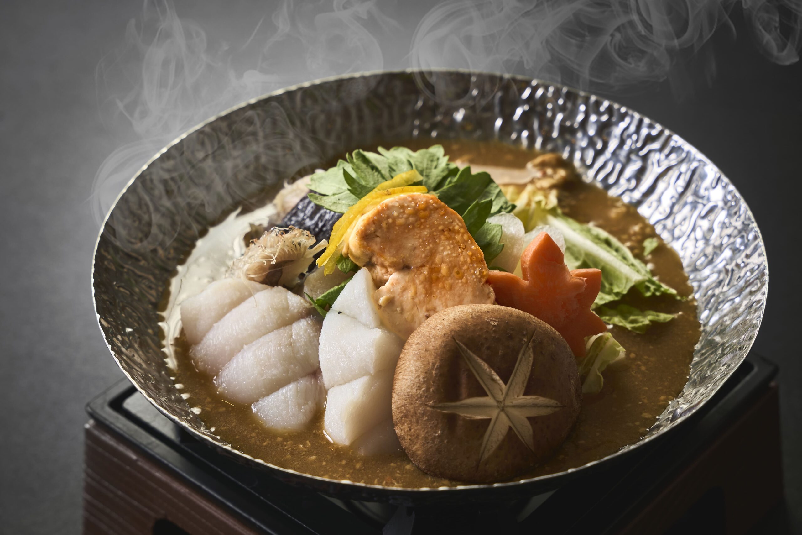 冬の味覚「あんこう」を堪能。あんこうのつるし切りショー＆あんこう料理が夕食ビュッフェにて登場